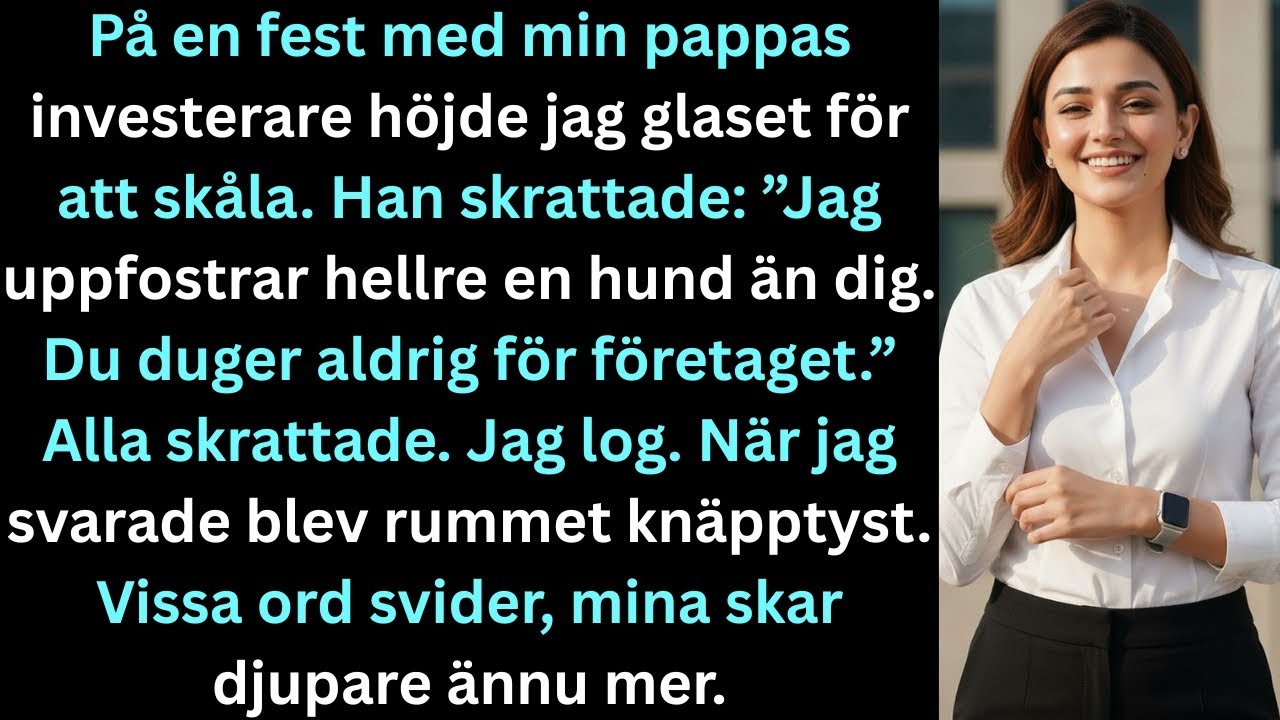 Min pappa sa att han hellre uppfostrar en hund än mig kvällen krossade jag lyximperium