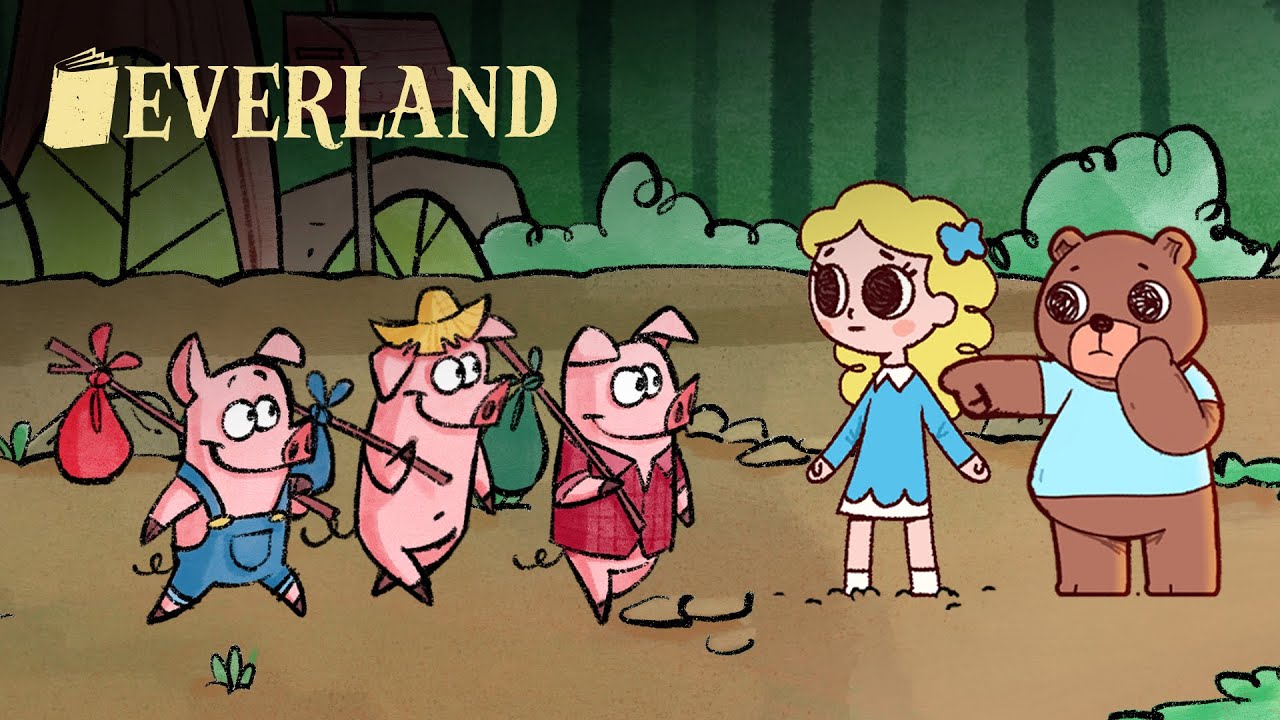 Little Red Riding Hood Story 🧣 & The Three Little Pigs Story 🐺🐷
