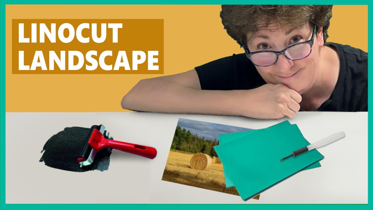 How To LINOCUT a LANDSCAPE