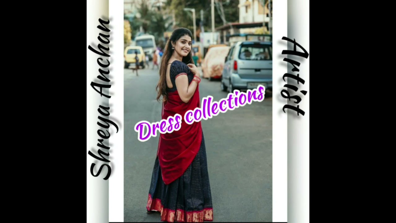 Shreya Anchan | Thirumanam janani | Anbudan kushi | Dress collections withcode😍