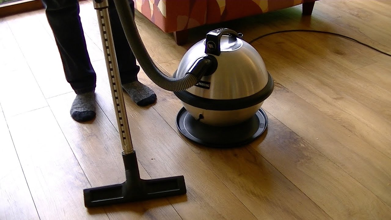 Maytag Satellite Hoover Constellation Floating Vacuum Cleaner Demonstration