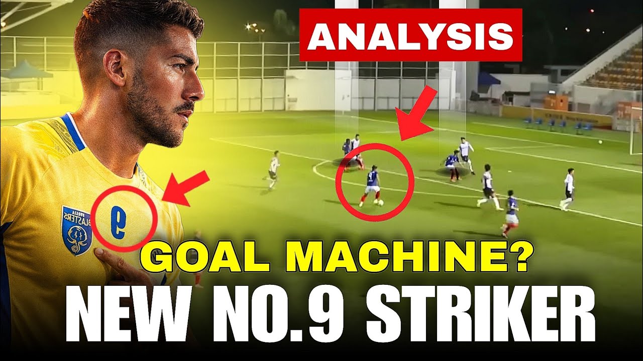 KBFC New No.9 Striker Game Style Decoded ! Movement! Pressing! Finishing! victor Bertomeu analysis 