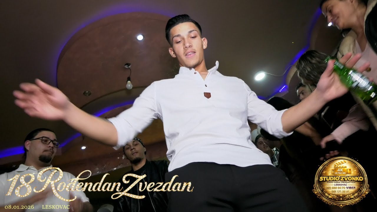 18 RODJENDAN - ZVEZDAN - 08.01.2026 LESKOVAC PAR2  STUDIO ZVONKO 4K
