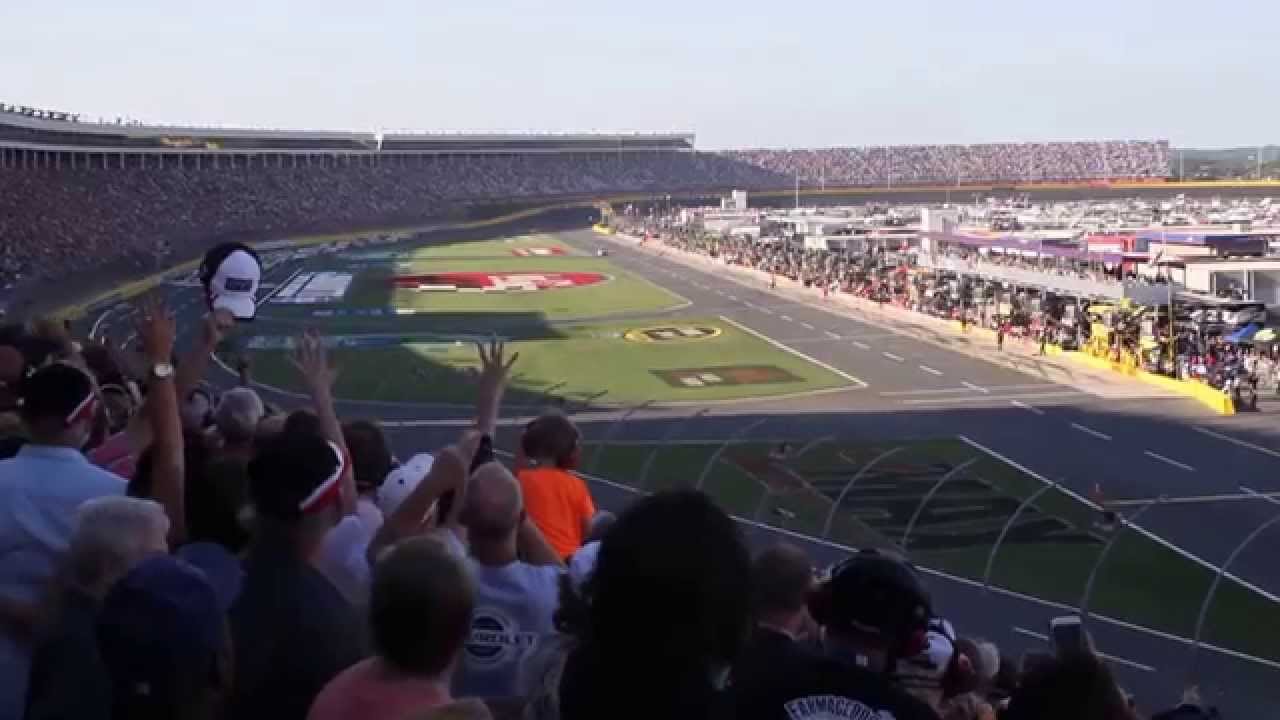 2015 coca cola 600 first laps