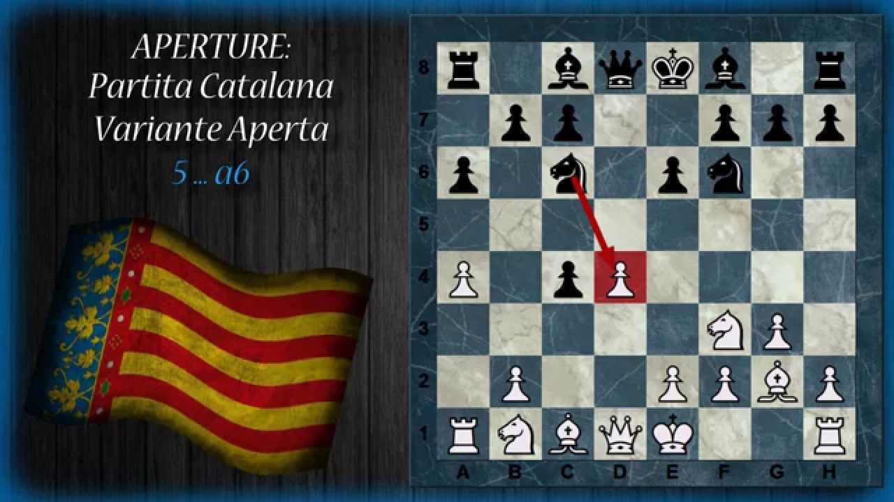 Aperture di Scacchi 24 - Partita Catalana - Variante chiusa ed aperta