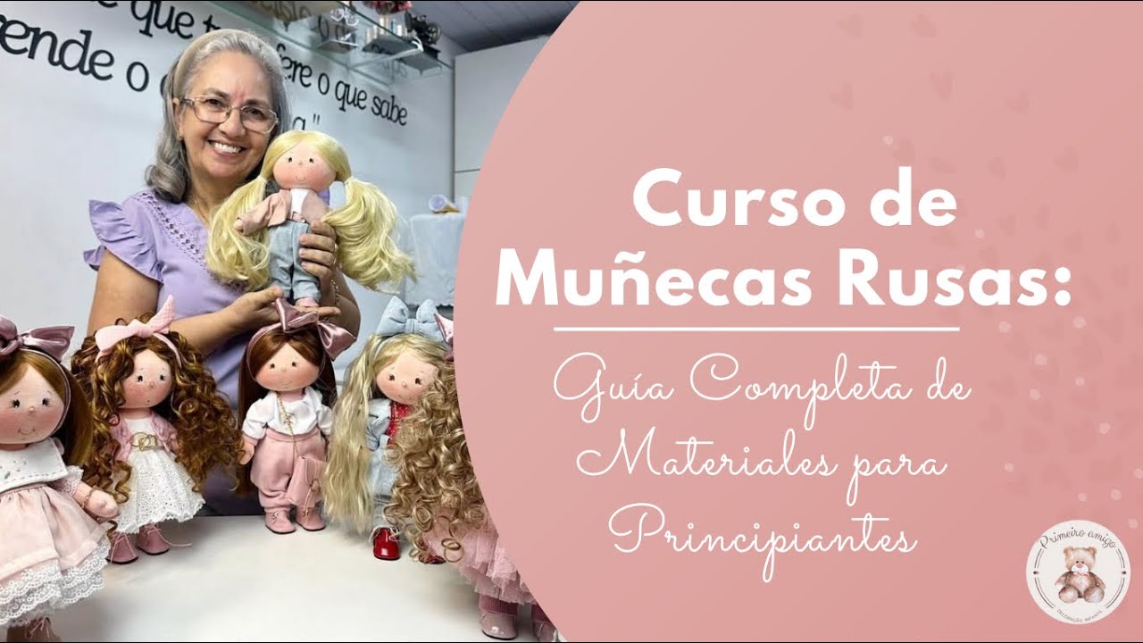 Curso de Muñecas Rusas: Guía Completa de Materiales para Principiantes