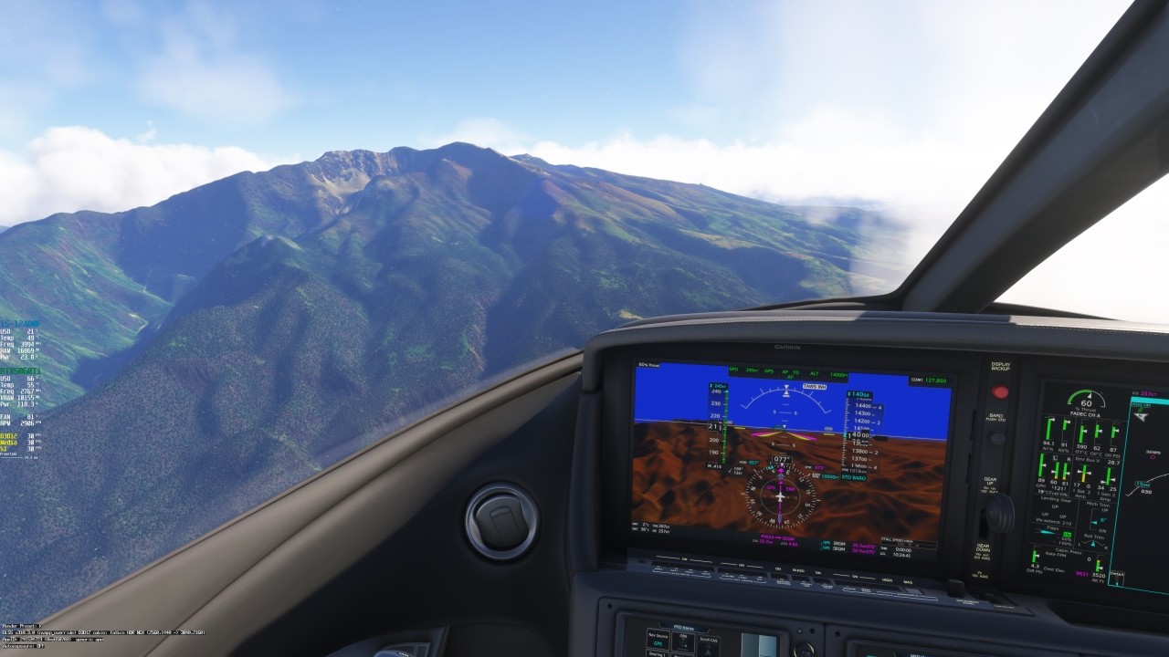 Manta, Ecuador (SEMT) → Tulcán, Ecuador (SETU) Flight Simulator 2024