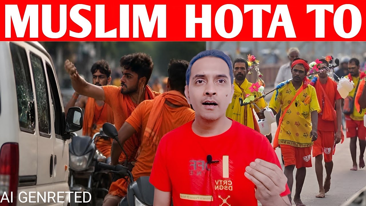 Kanwariya Ne School Van Pe Pheka Patthar Godi Media Me Khamoshi | Kawad Yatra 