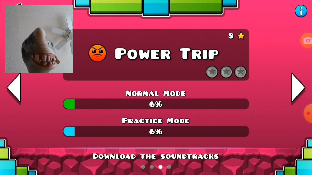 sb movie shark puppet plays geometry dash subzero FULL VIDEO