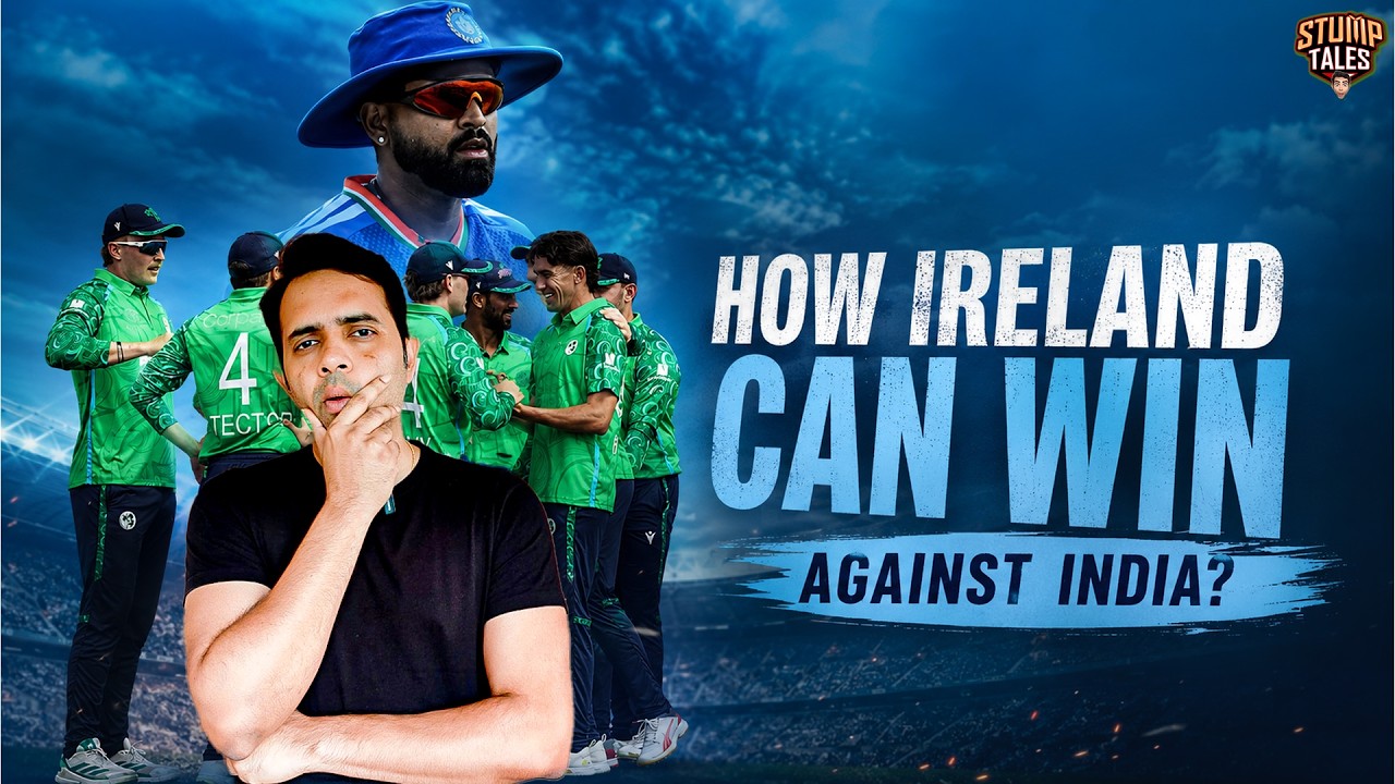IRELAND STUN WORLD CHAMPIONS INDIA! | HISTORIC FIRST-EVER WIN | STUMPTALES | KAUSHIK NC