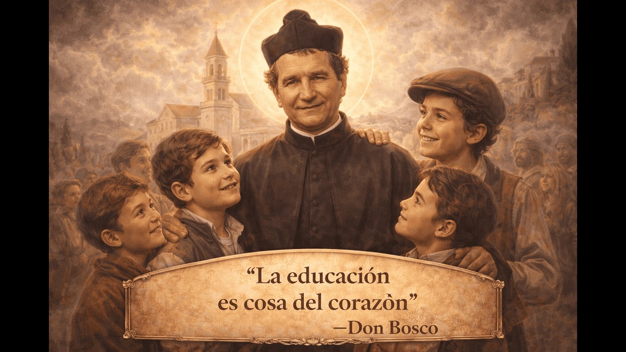 SAN JUAN BOSCO: El Santo de la Alegr&iacute;a y los J&oacute;venes 😇✨ | Vida y Obra de Don Bosco