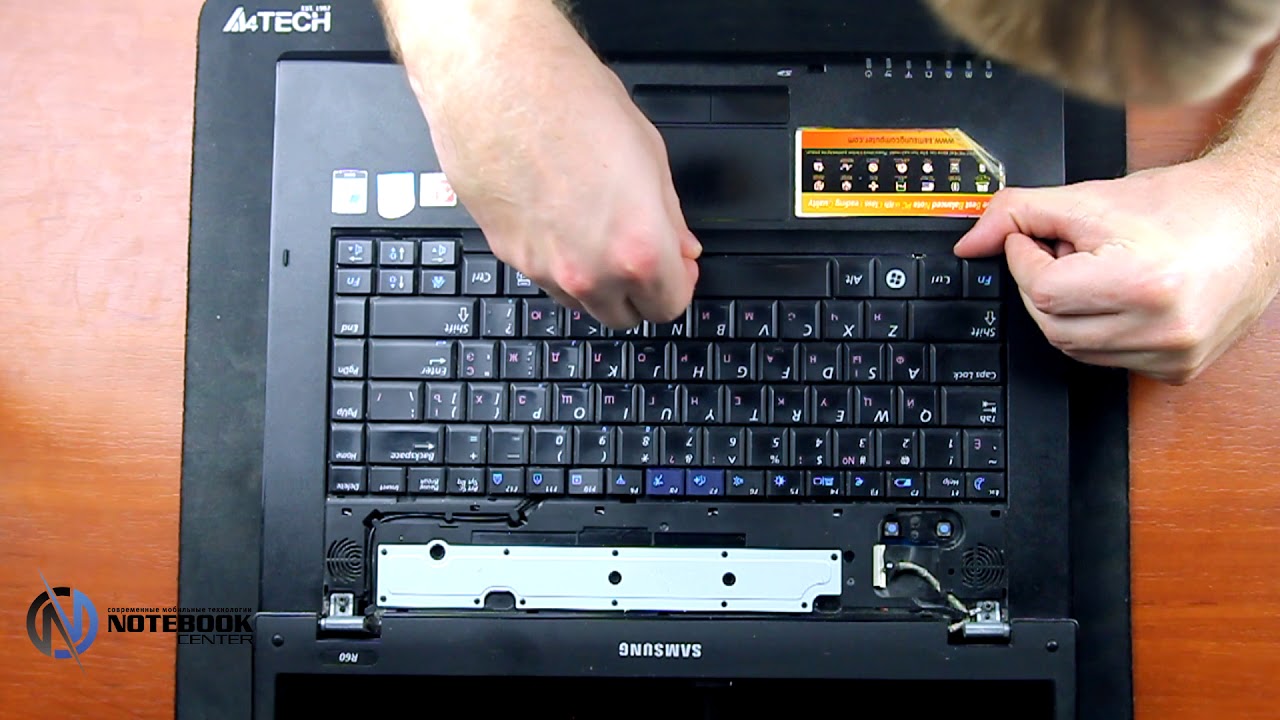 Samsung R60 plus - Disassembly and cleaning