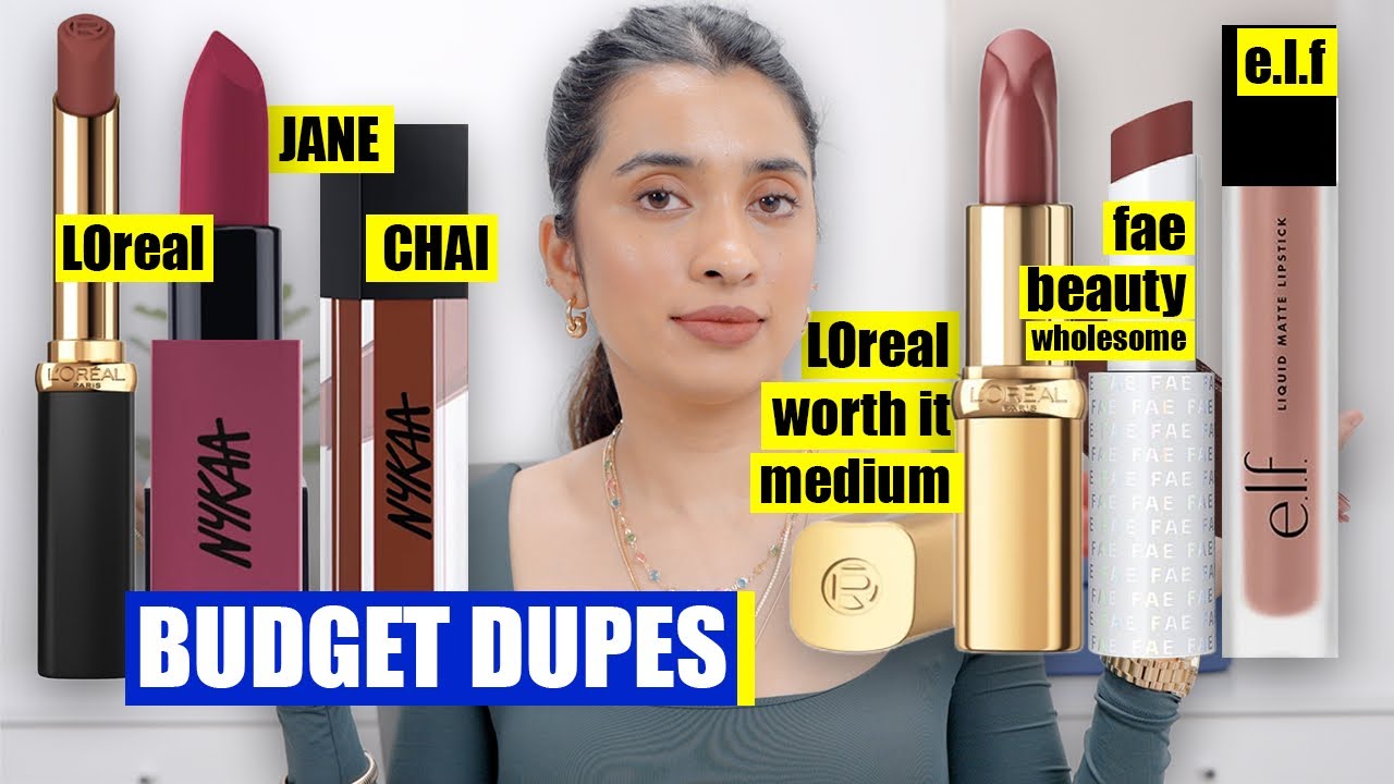 Budget on Budget: Dupes for Affordable Lipsticks