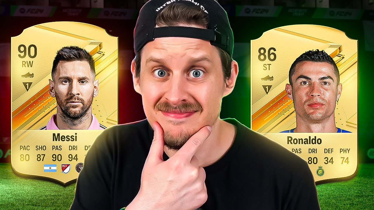 Is MESSI Better Than RONALDO In FC 24?!?