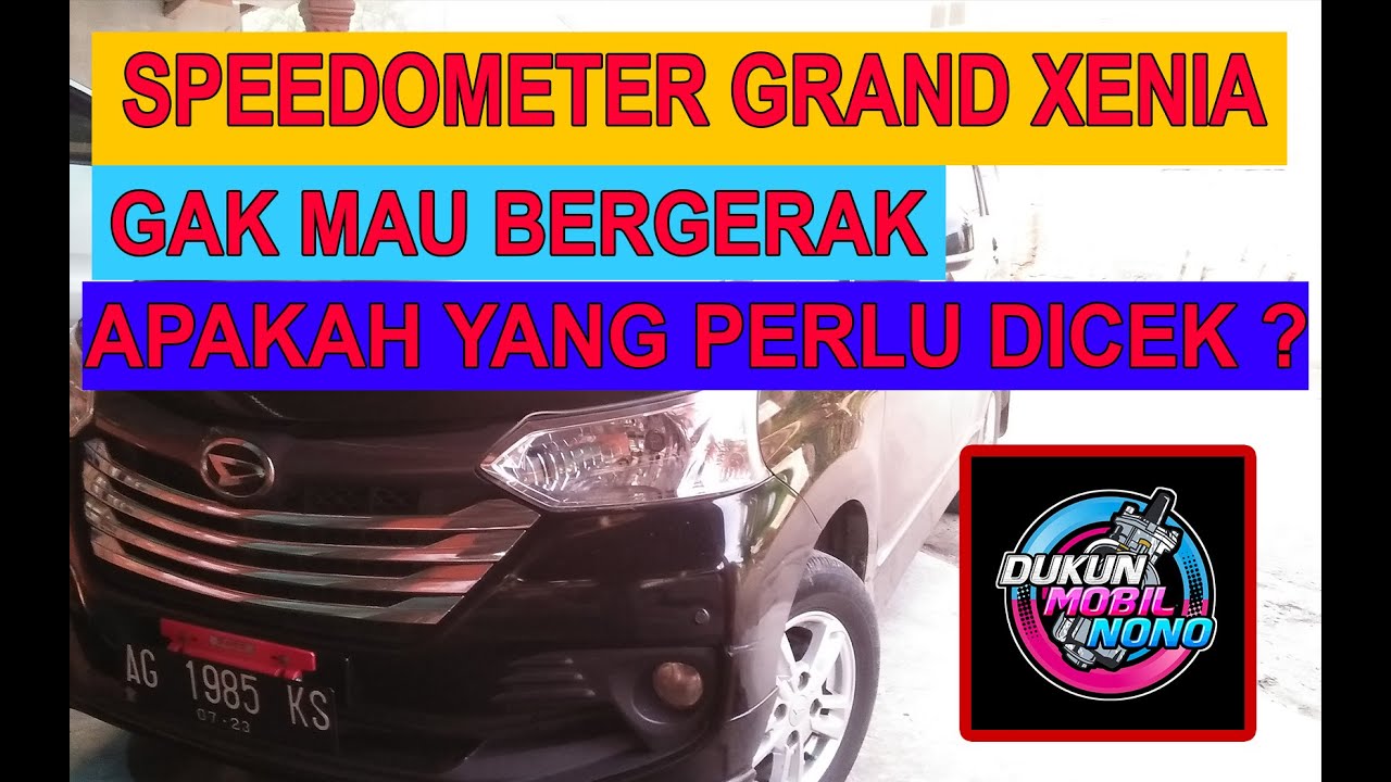 Speedometer grand all new xenia tidak bergerak...,  begini caranya