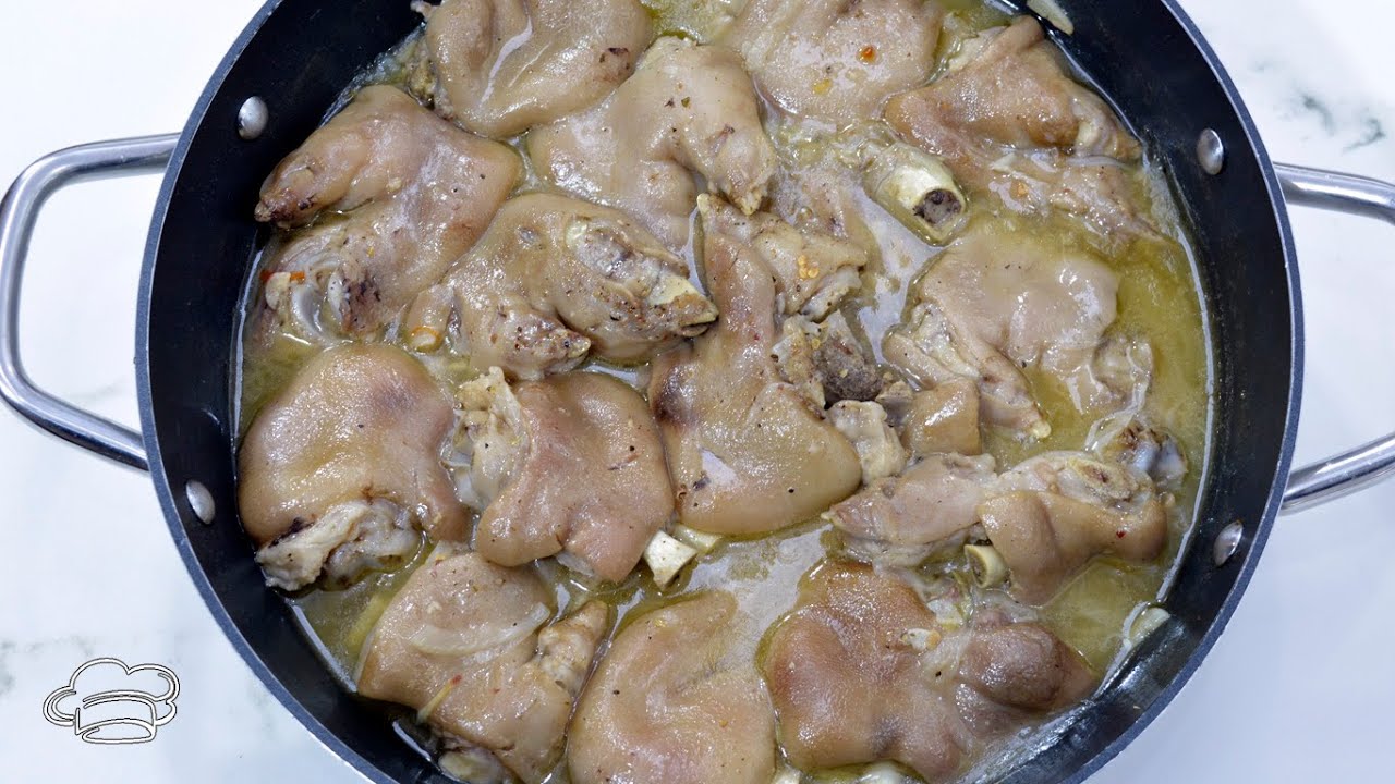 Manitas de cerdo con salsa de pimienta By #JavierRomero