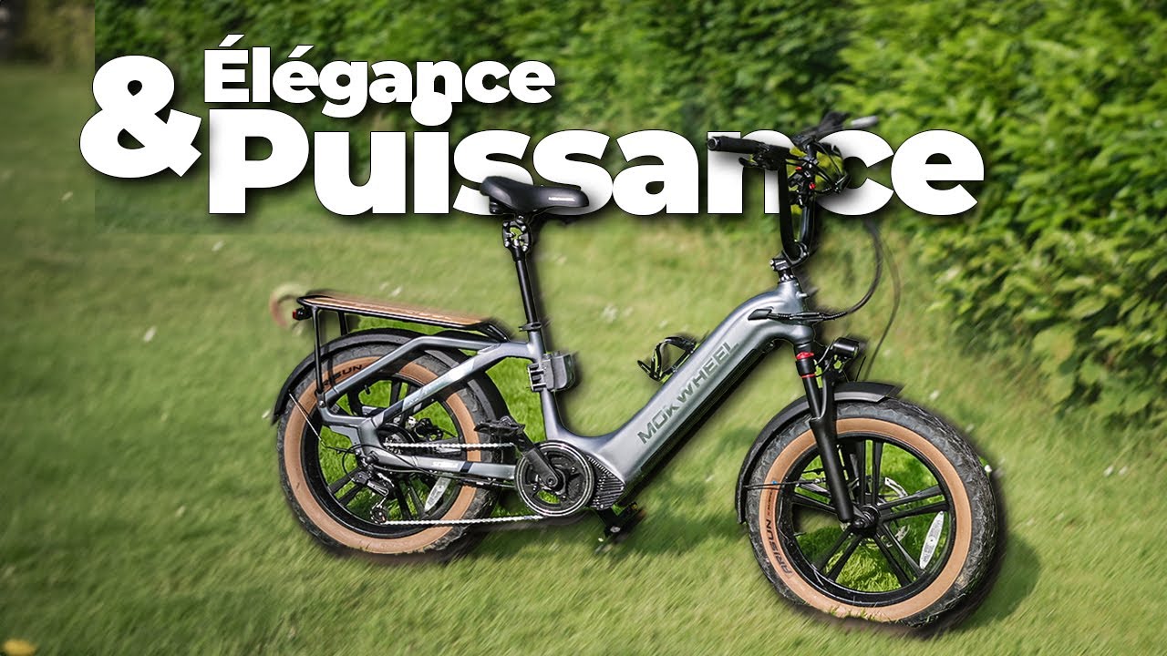 Un fatbike électrique tout terrain et super confortable, ça existe ! Scoria - Mokwheel