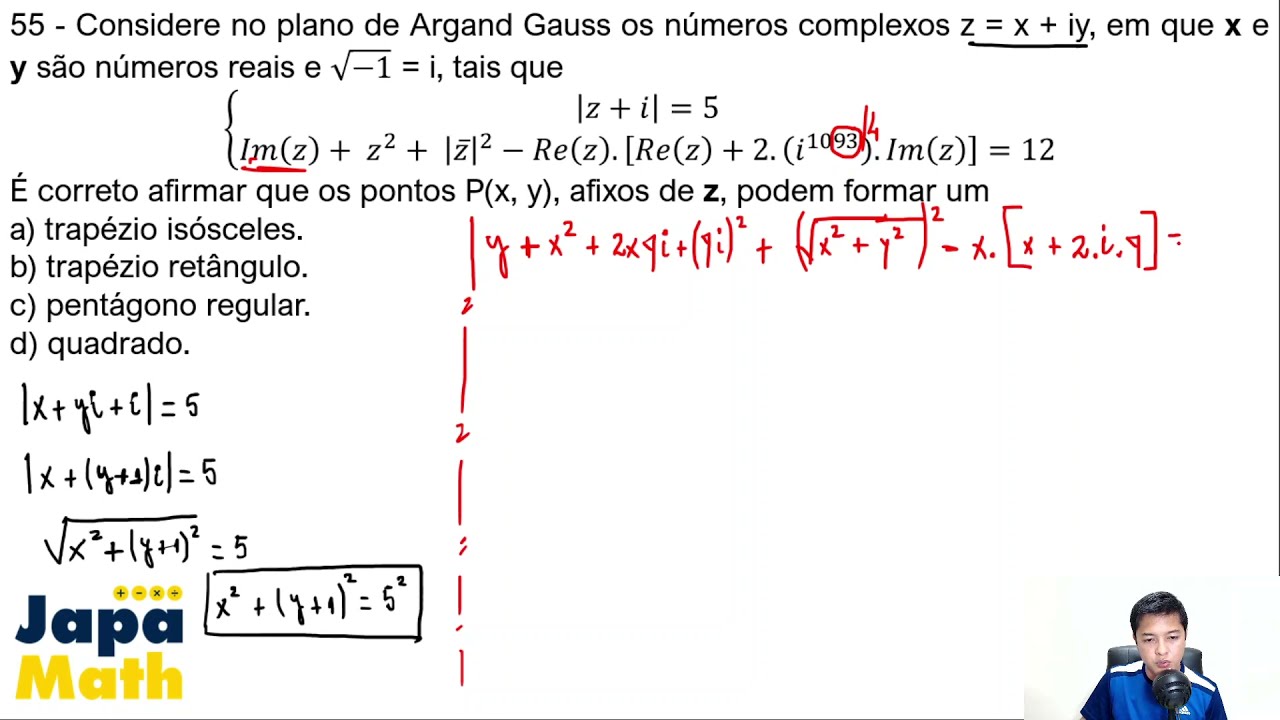 Prova AFA Resolvida(2020 - 2021) - Matemática - Questão 55