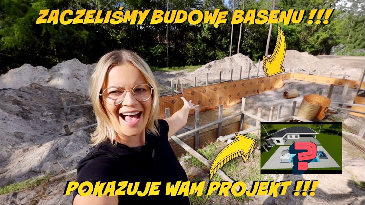 ZACZYNAMY BUDOWE BASENU I JACUZZI W NASZYM NOWYM DOMU 🇺🇸NA FLORYDZIE! POKAZUJE PROJEKT!