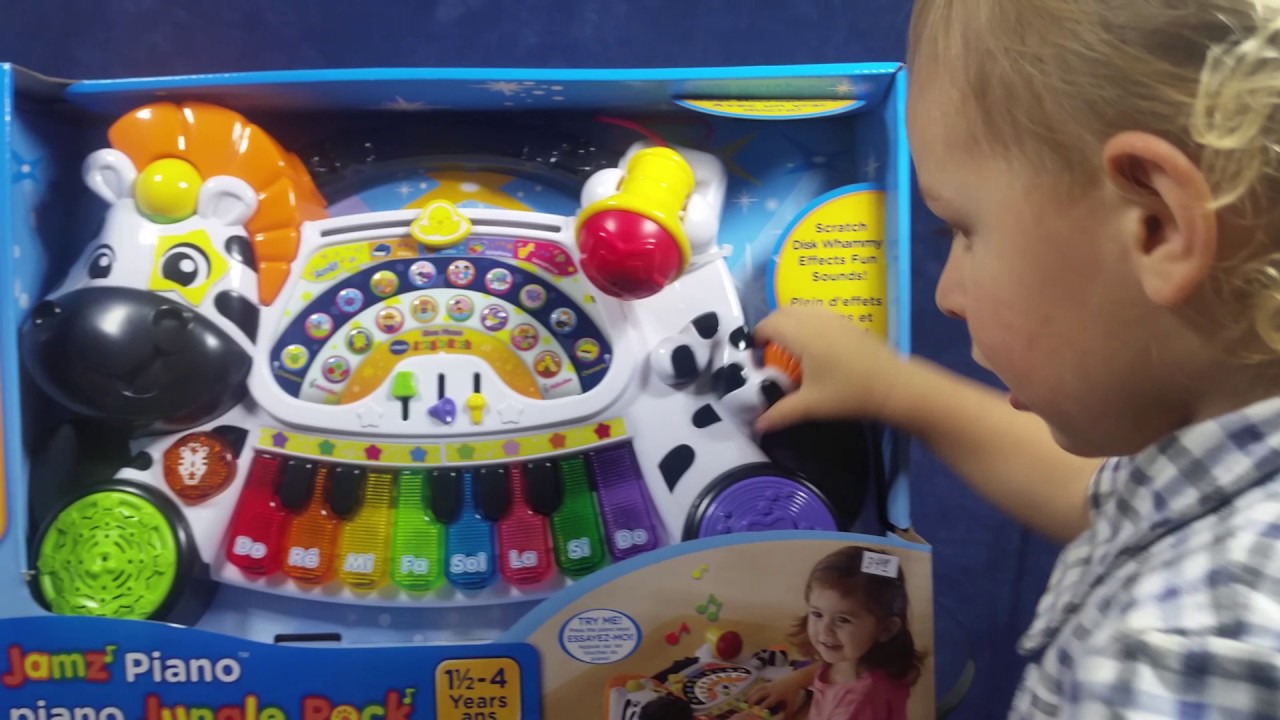 VTech Jamz Piano playing  with Cutie Andrew!