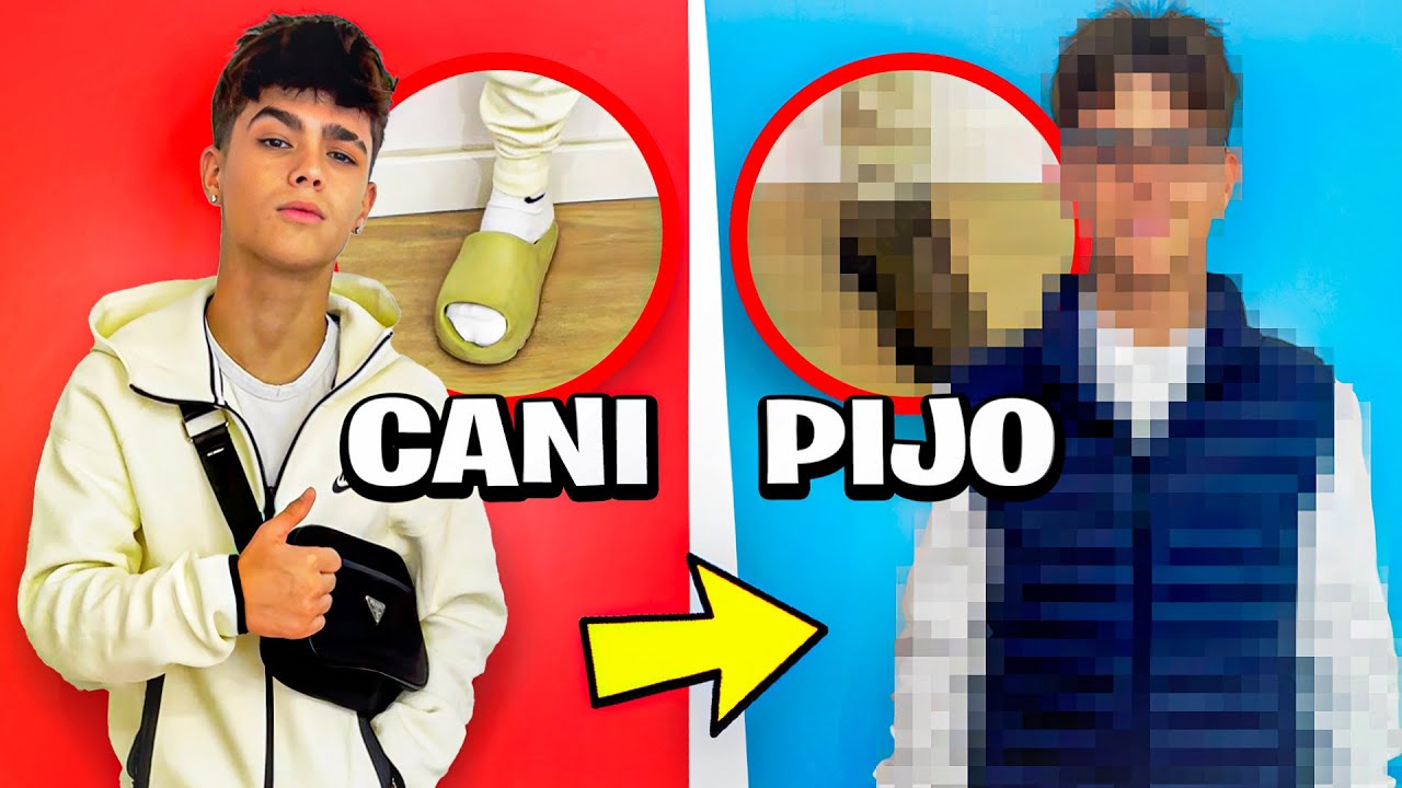 TRANSFORMO a MI SOBRINO de CANI a CAYETANO