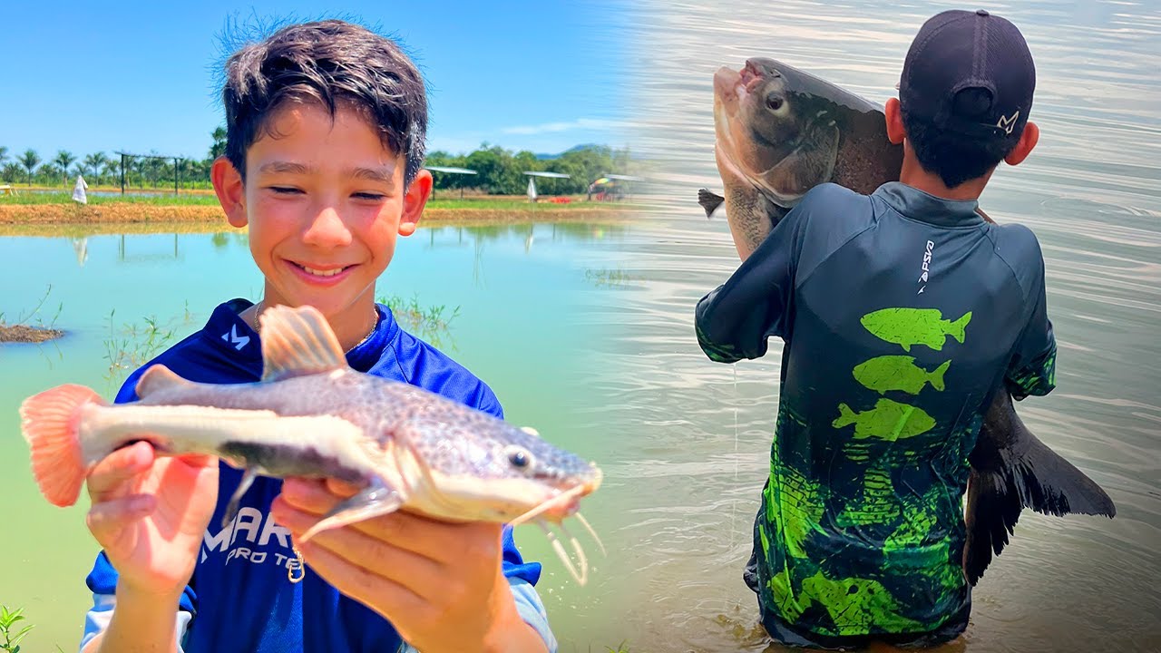 1 PEIXE A CADA 10 SEGUNDOS, ESSE LUGAR É O PARAÍSO!