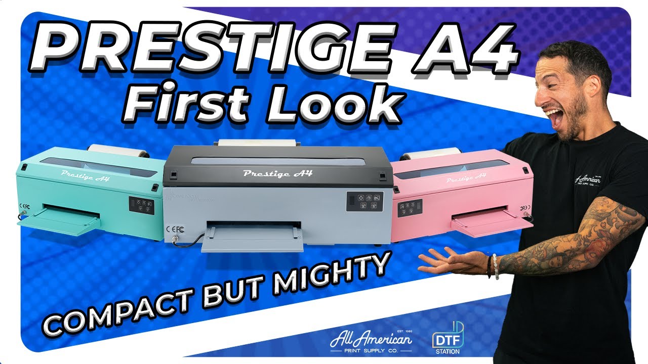 The Best Way to Get Into T-Shirt Printing, Prestige A4 First look