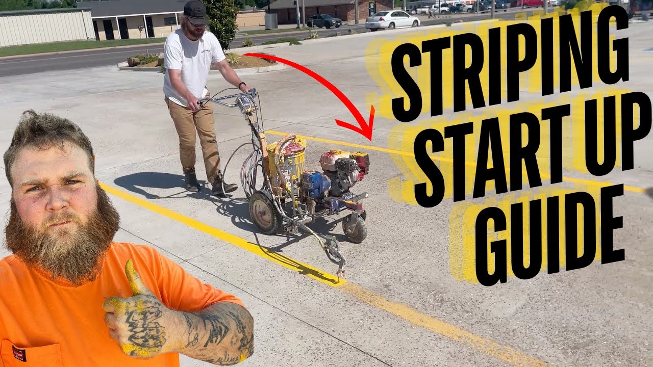 Striping Business Intermediate Equipment Start up Guide - Starting a striping Business