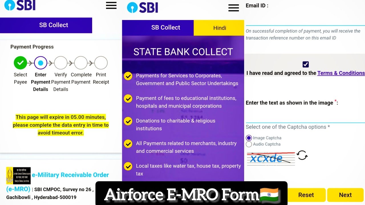 How to Fill E-MRO Form || airforce re-medical