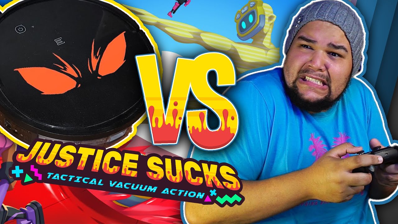 Can I Beat a Vacuum Cleaner in Justice Sucks??