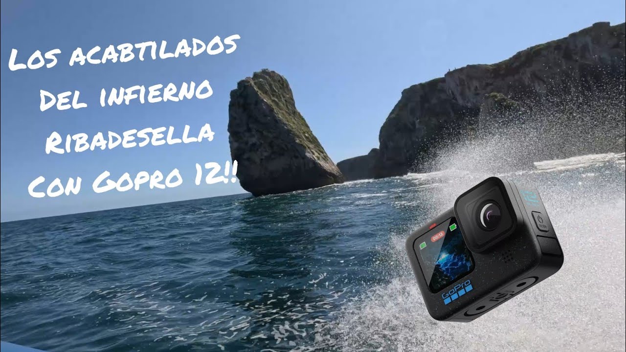 Los acantilados del infierno (Ribadesella-Asturias) A vista de Gopro 12.