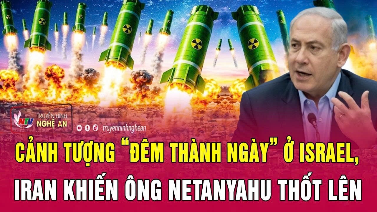 Chiến sự Mỹ - Iran 22/3: Cảnh tượng &ldquo;đ&ecirc;m th&agrave;nh ng&agrave;y&rdquo; ở Israel, Iran khiến &ocirc;ng Netanyahu thốt l&ecirc;n