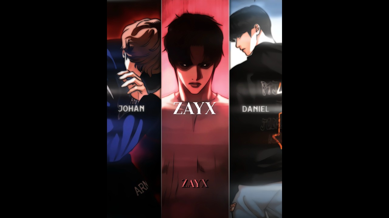 Copy Cats 😼🔥 [ Johan - Ui Daniel - Lil Daniel ] Lookism manga edit #manga #anime #lookism #shorts