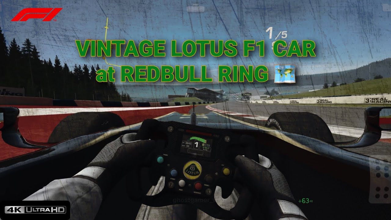 Racing a Legendary Lotus F1 Car in Real Racing 3 | #trending #viral #racing #formula1 