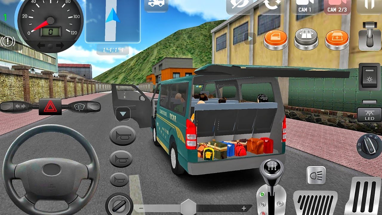 New High Speed Toyota Hiace Bus Simulator: Minibus Simulator Vietnam: Bus Game Android Gameplay