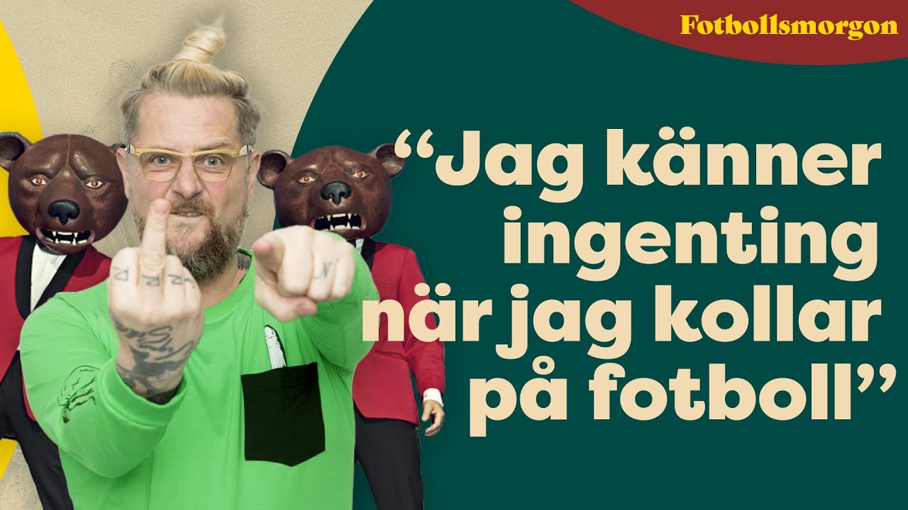 Patrik Arve om sitt ointresse för fotboll | Fotbollsmorgon 12/10