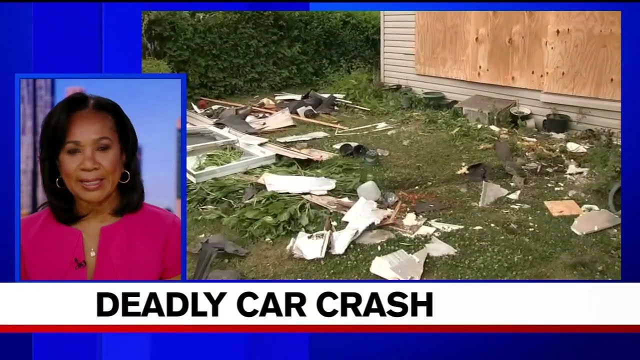 Pedestrian killed when out-of-control car smashes through home in Yonkers