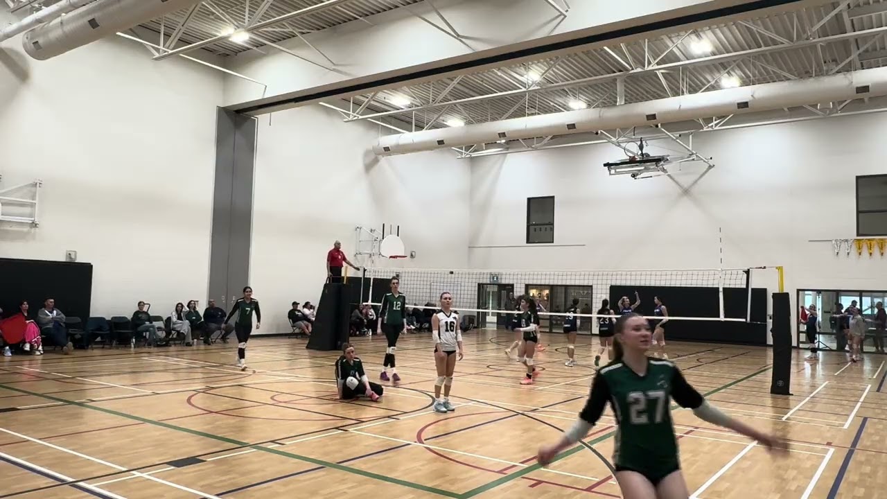 Niagara Athletics Aces Game 1 Set 2 - 25-18