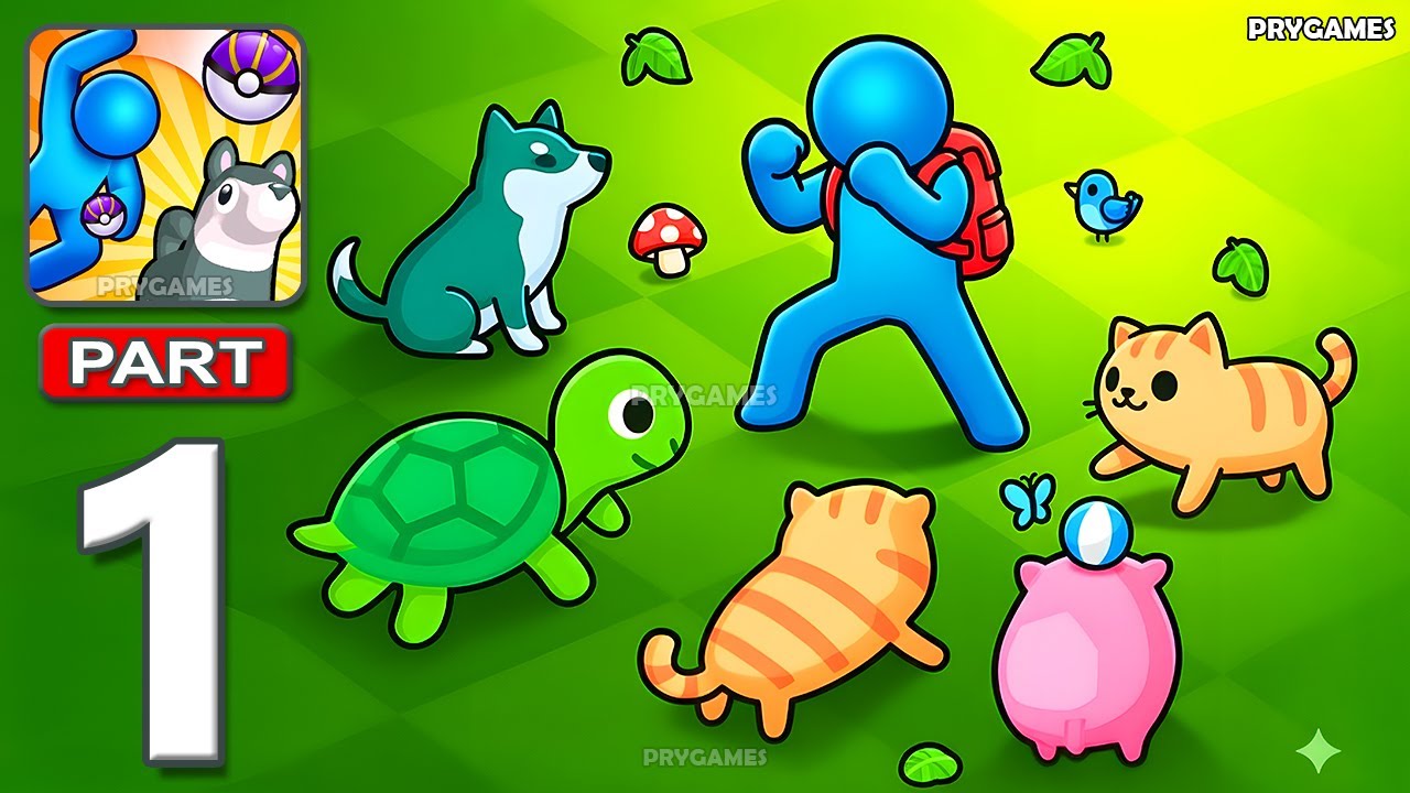 Zookemon - Gameplay Walkthrough Part 1 - Zookemon Wild Pets Hunter (Android, iOS)