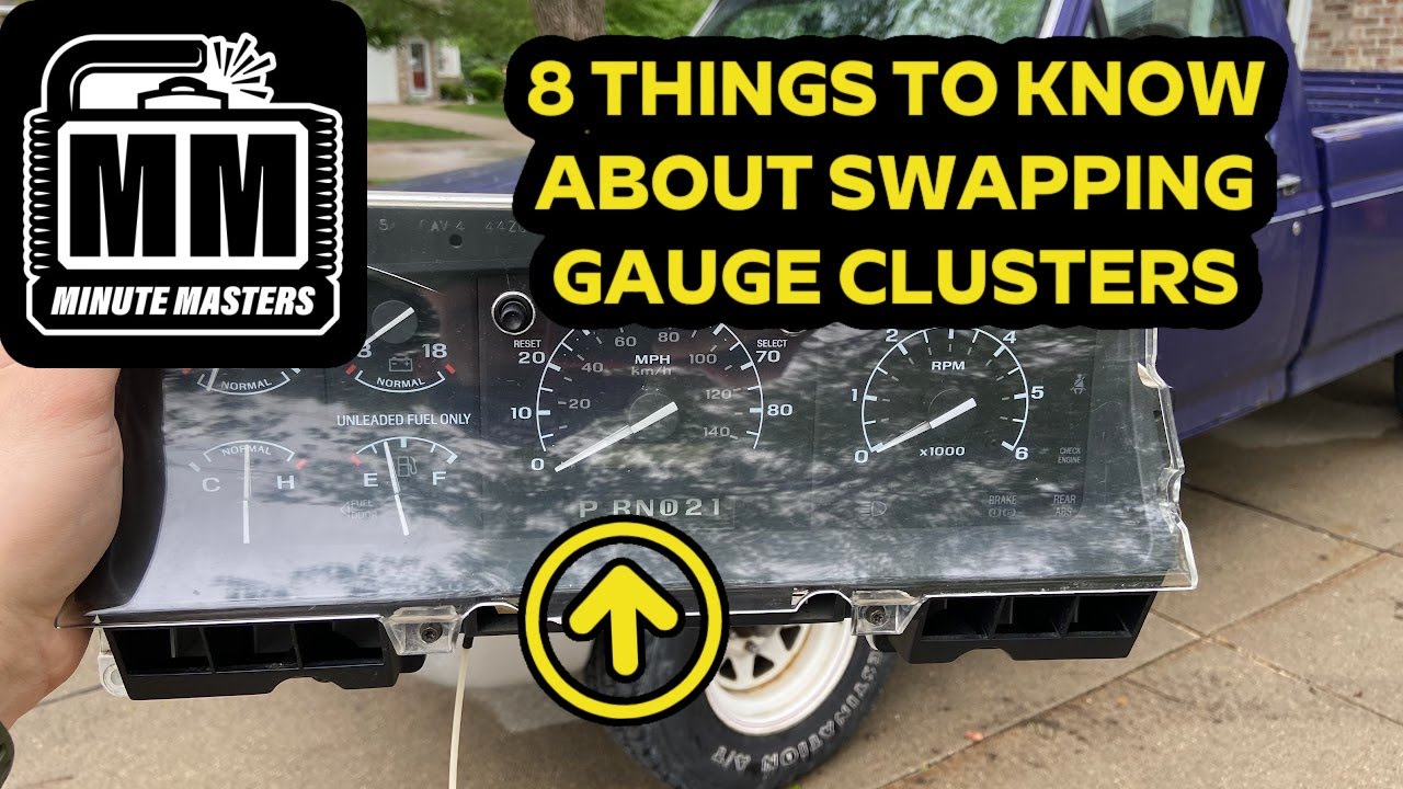 8 Things You Need to Know to Swap Gauge Clusters | 1995 Ford F150