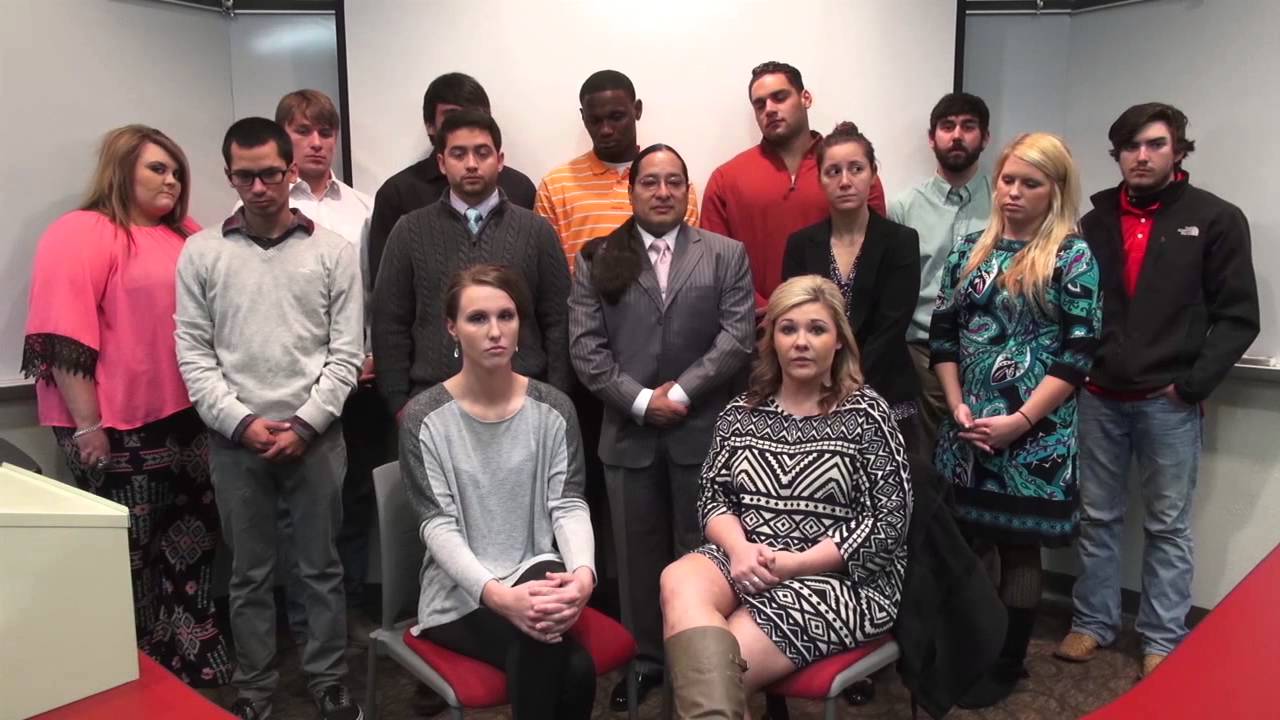 Exemplary Service, Dr. Joanna Shaw's Class