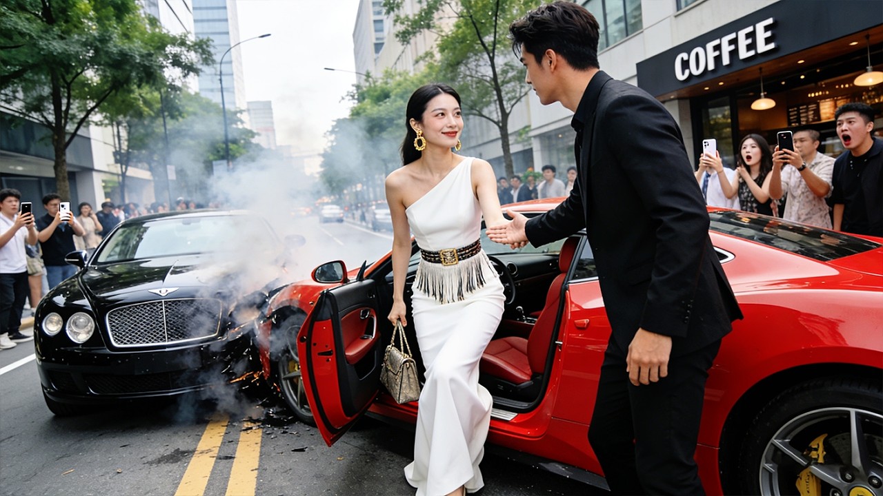 姊姊遭花心渣男迫害慘死，我偽裝成名媛故意追尾他的車，一步步接近他，手撕渣男為姐報仇！#短剧 #逆袭 | 粥粥短剧社