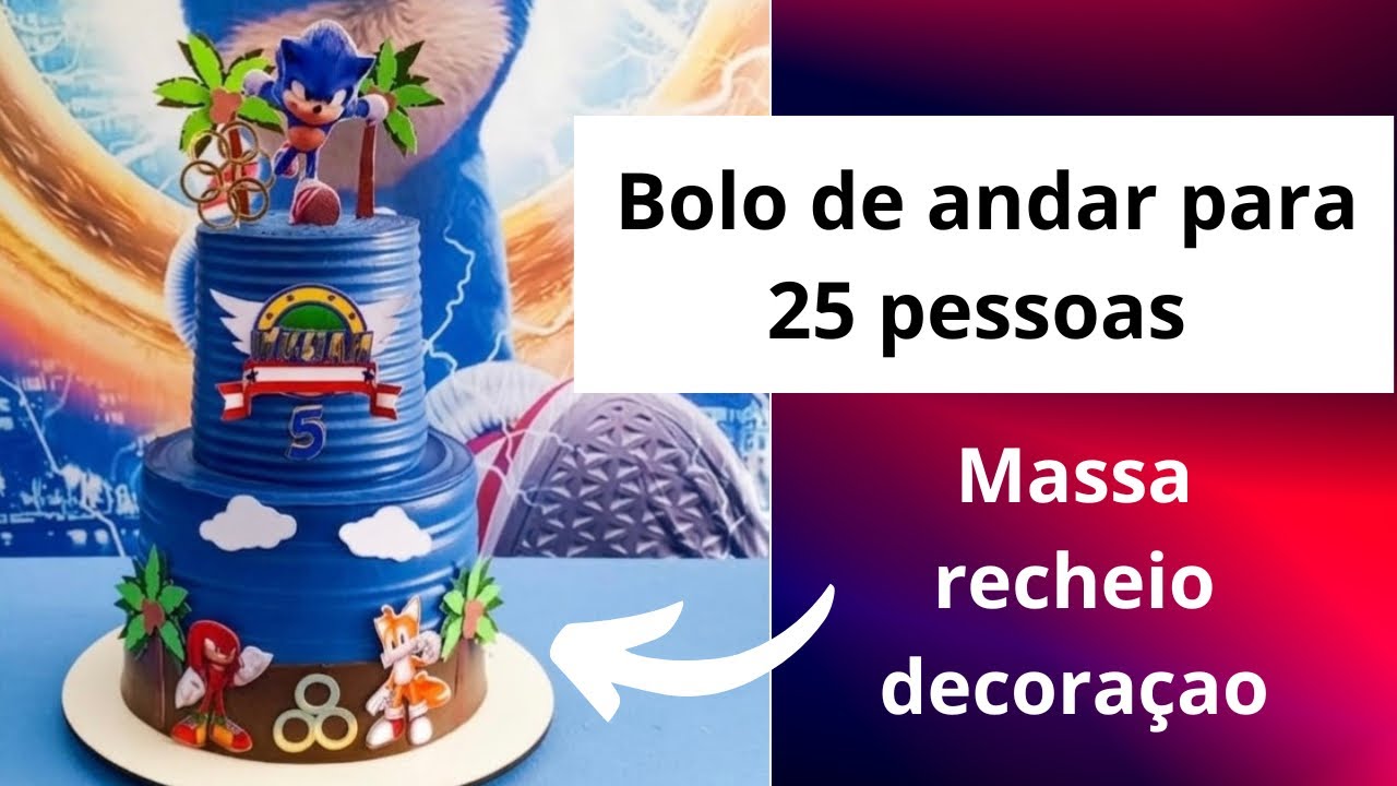 ✨ Bolo de Andar Perfeito para 25 Fatias | Do Zero à Montagem