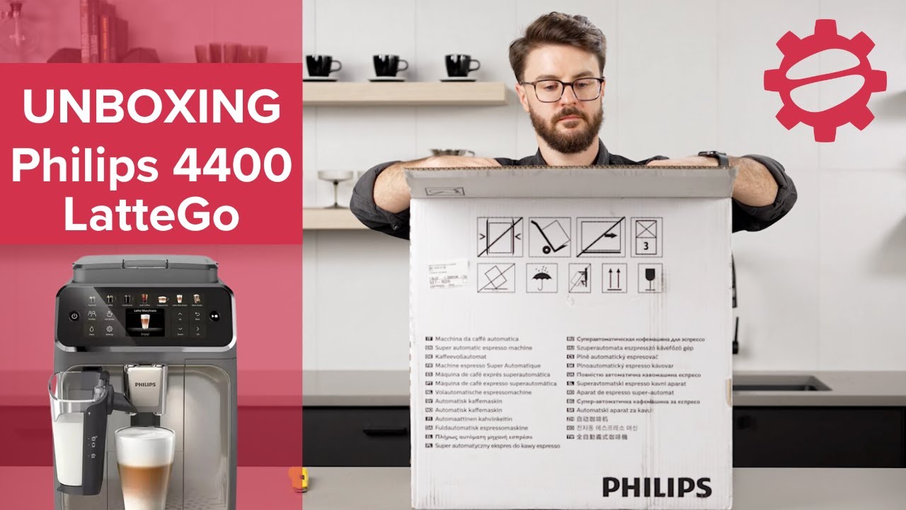 Unbox the NEW Philips 4400 LatteGo Superautomatic Espresso Machine With Us! 