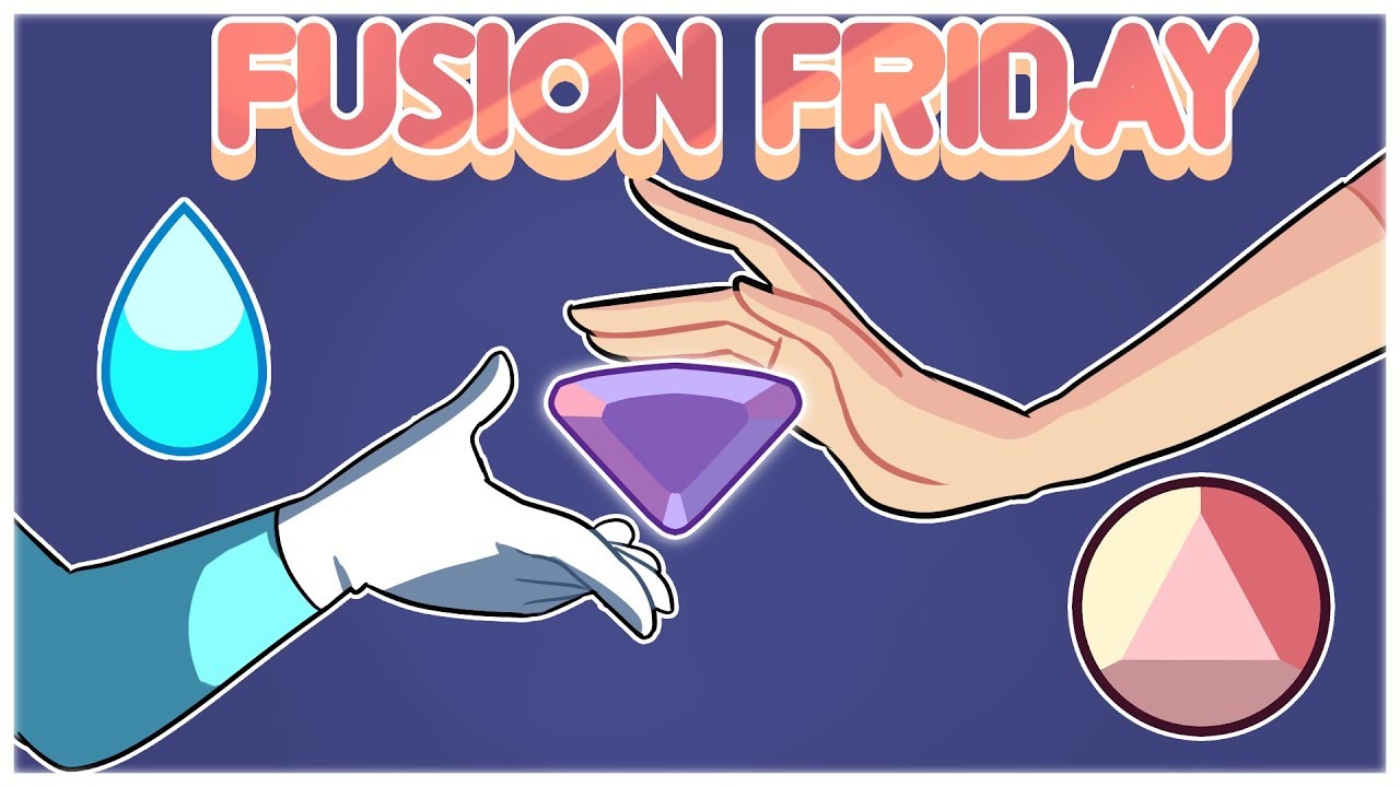 [voice over] Fusion Friday | Padparadscha/Aquamarine | Speedpaint