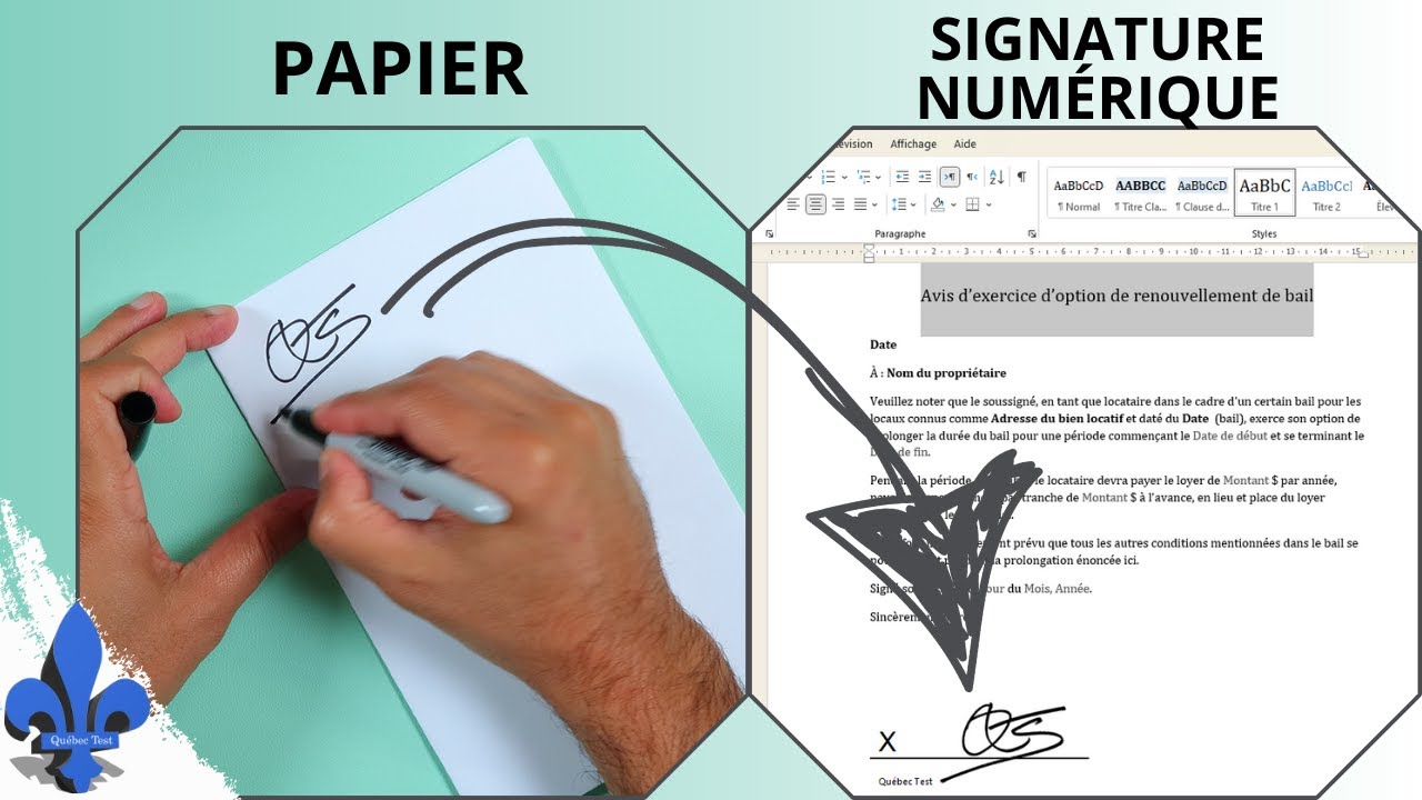 Comment insérer une Signature dans Word (De la version Papier au document Numérique) ✍️