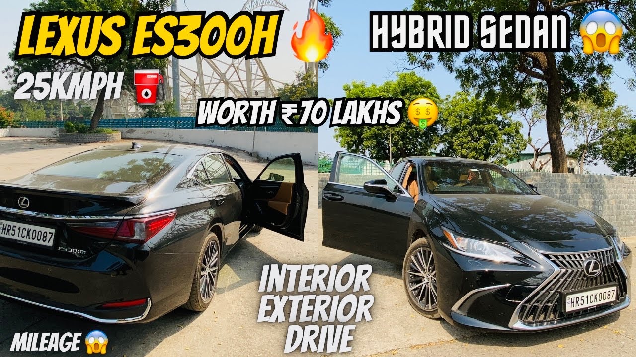 Luxury hybrid sedan !! 😱💸 Lexus es300h 🔥 Tushar Arora