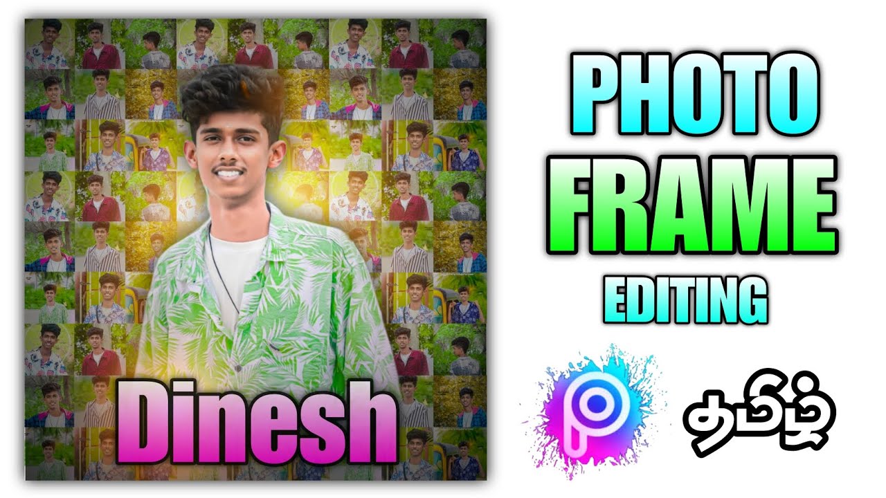 📸 PHOTO FRAME EDITING TAMIL 💥 #picsart #tamil #music #photoediting #photoframe #photography