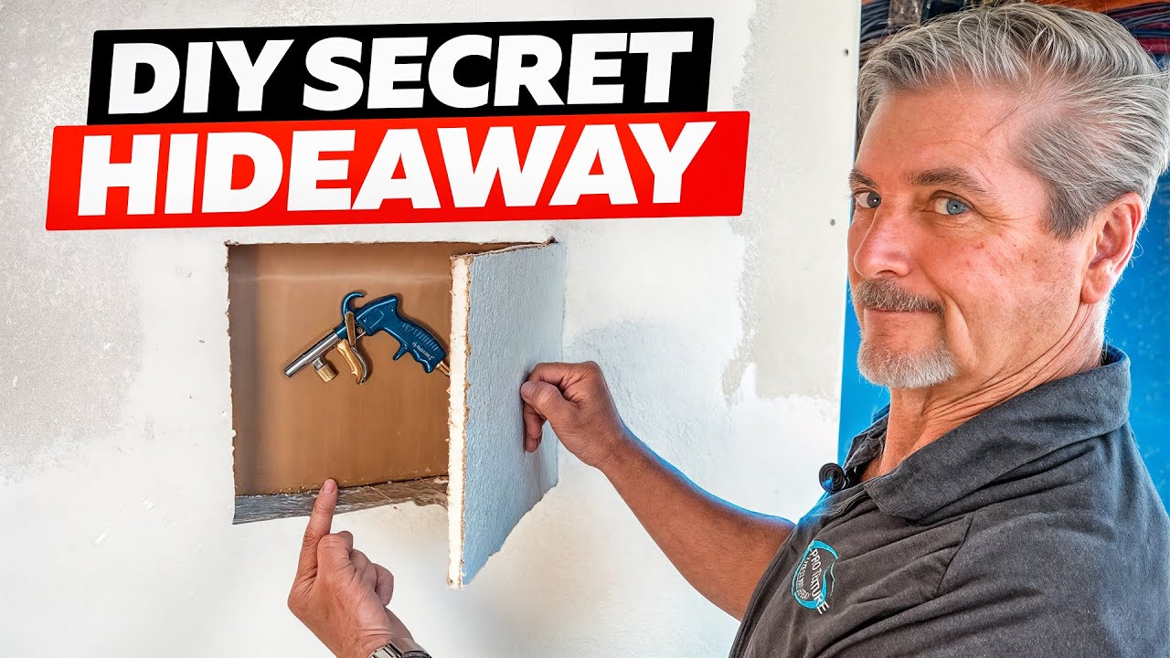 Building a Secret Drywall Compartment (Step-by-Step DIY)