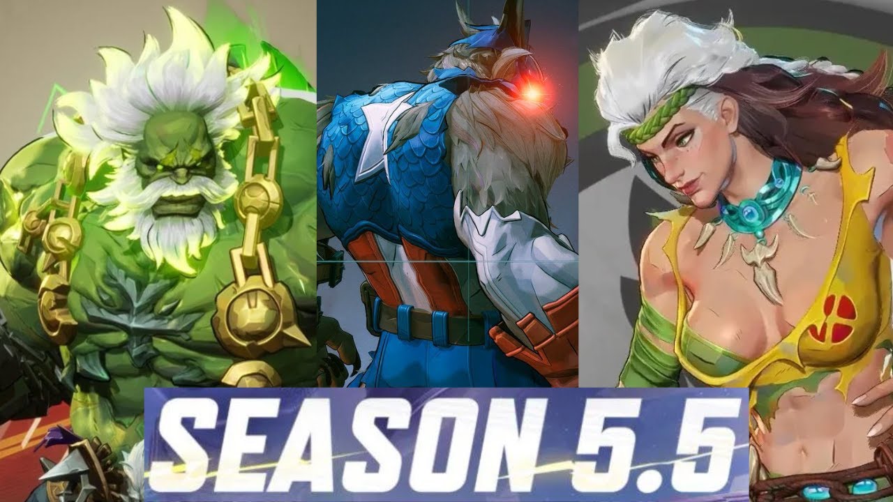 ЭПИЧНЫЙ ТАНК-ШУТ! Рейтинговые матчи Грандмастера Капитана Америки, Халка и Роуг - Marvel Rivals (...